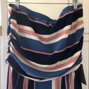 J for Justify Dresses - Super soft striped jumpsuit. Size 1X J for Justify Dresses - Super soft striped jumpsuit. Size 1X